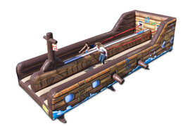 Aufblasbarer Bungeerrun Pirat für Kinder und Erwachsene zu kaufen bei JB Hüpfburgen