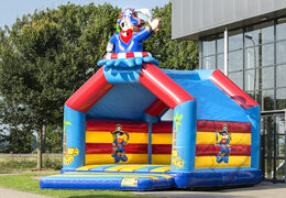 Super hüpfburg mit dach im piraten-design für kinder. Kaufen sie hüpfburgen online bei JB-Hüpfburgen Deutschland