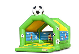 Luftburg Groß mit Dach im Thema Fußball für Kids zu kaufen