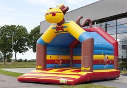 Super hüpfburg mit dach im affen-design für kinder. Kaufen sie hüpfburgen online bei JB-Hüpfburgen Deutschland