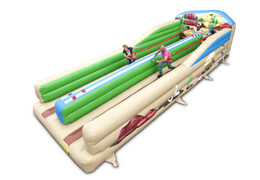 Bungeerun Hüpfburg für Kinder und Erwachsene im Thema Western bestellen