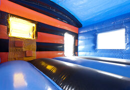 Kaufen sie überdachte maxi-multifun-hüpfburg im auto-design mit rutsche für kinder. Bestellen sie aufblasbare hüpfburgen online bei JB-Hüpfburgen Deutschland