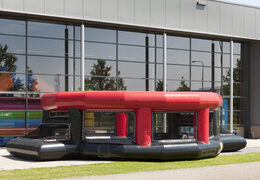 Kaufen sie einen einzigartigen aufblasbaren panna fußballkäfig ohne dach für kinder. Bestellen sie jetzt einen aufblasbaren panna-fußballkäfig online bei JB-Hüpfburgen Deutschland