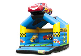 Kaufen sie einzigartige standard-hüpfburg mit einem 3D-objekt eines autos auf der oberseite für kinder. Kaufen sie hüpfburgen online bei JB-Hüpfburgen Deutschland