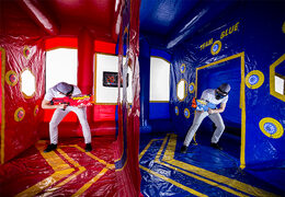 Bestellen Sie Inflatable Battle Arena für IPS-Spiele