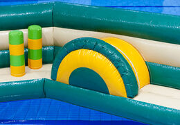 Kaufen sie einen doppelten aufblasbaren zickzack-hindernisparcours mit dschungelmotiven für kinder. Bestellen sie aufblasbare wasserattraktionen jetzt online bei JB-Hüpfburgen Deutschland