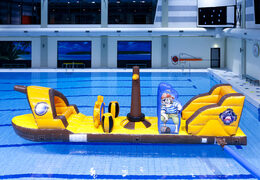 Spektakuläres schlauchboot im piraten-design für jung und alt. Kaufen sie aufblasbare poolspiele jetzt online bei JB-Hüpfburgen Deutschland