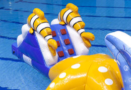 Hindernisparcours unterwasserwelt mit lustigen 3D-objekten für jung und alt. Kaufen sie aufblasbare wasserattraktionen jetzt online bei JB-Hüpfburgen Deutschland