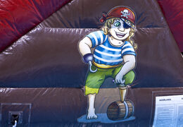 Bestellen sie den doppel-zick-zack-piratenparcours für jung und alt. Kaufen sie aufblasbare schwimmbecken-hindernisparcours jetzt online bei JB-Hüpfburgen Deutschland