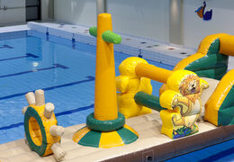 Bestellen sie ein aufblasbares schiff im safari-design für jung und alt. Kaufen sie aufblasbare wasserattraktionen jetzt online bei JB-Hüpfburgen Deutschland