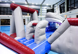 Bestellen sie eine luftdichte aufblasbare spielinsel im hai-design mit liane, kletterturm, rundrutsche und hindernissen für groß und klein. Kaufen sie aufblasbare Poolspiele jetzt online bei JB-Hüpfburgen Deutschland