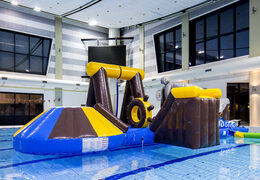 Kaufen sie eine aufblasbare, luftdichte piraten-spielinsel mit ranke, kletterturm, rundrutsche und hindernissen für jung und alt. Bestellen sie aufblasbare poolspiele jetzt online bei JB-Hüpfburgen Deutschland