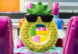 Bestellen sie einen hindernisparcours zum thema flamingo run für jung und alt. Kaufen sie aufblasbare wasserattraktionen jetzt online bei JB-Hüpfburgen Deutschland