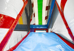 Kaufen sie multiplay L candyworld hüpfburg mit rutsche für kinder. Bestellen sie aufblasbare hüpfburgen online bei JB-Hüpfburgen Deutschland