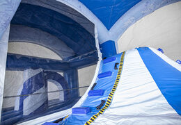 Kaufen sie aufblasbare multiplay-hüpfburg für den Innenbereich mit rutsche im frozen castle-thema für kinder. Bestellen sie aufblasbare hüpfburgen online bei JB-Hüpfburgen Deutschland