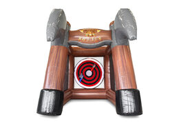 Bestellen sie das aufblasbare axtkampfspiel für jung und alt. Kaufen sie hüpfburgen jetzt online bei JB-Hüpfburgen Deutschland