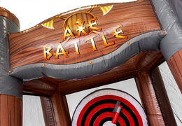 Holen sie sich das aufblasbare axtkampfspiel für jung und alt. Bestellen sie hüpfburgen jetzt online bei JB-Hüpfburgen Deutschland