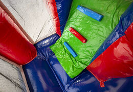 Kaufen sie eine feuerwehr-themenwippe mit rutsche für kinder. Bestellen sie aufblasbare hüpfburgen online bei JB-Hüpfburgen Deutschland