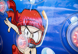 Bestellen sie IPS splash wall unterwassermotiv - detaildruck mit wasserspritzern oben für jung und alt. Kaufen sie aufblasbare IPS splash walls jetzt online bei JB-Hüpfburgen Deutschland