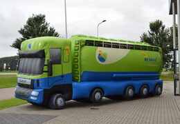 Bestellen sie de heus truck-hingucker. Kaufen sie aufblasbare produktnachbildungen online bei JB-Hüpfburgen Deutschland