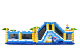 Surfen sie auf einem aufblasbaren hindernisparcours mit passenden 3D-objekten für kinder. Kaufen sie aufblasbare hindernisparcours jetzt online bei JB-Hüpfburgen Deutschland