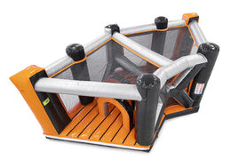 Mega aufblasbarer 40-teiliger giga modular Gate Corner kletterparcours für kinder. Bestellen sie aufblasbare parcours jetzt online bei JB-Hüpfburgen Deutschland