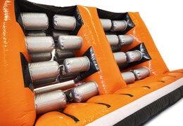 Kaufen sie einen aufblasbaren 40-teiligen giga Modular Gate Dodger hindernisparcours für kinder. Bestellen sie aufblasbare parcours jetzt online bei JB-Hüpfburgen Deutschland