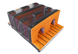 Kaufen sie einen aufblasbaren 40-teiligen giga modularen Wurmplattform-hindernisparcours für kinder. Bestellen sie aufblasbare parcours jetzt online bei JB-Hüpfburgen Deutschland