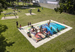 Airmountain im thema Märchen in ihrer vorgegebenen größe für kinder. Kaufen sie aufblasbare luftberge jetzt online bei JB-Hüpfburgen Deutschland