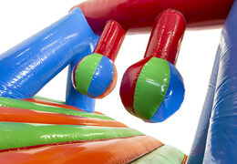 Kaufen sie einen aufblasbaren hindernisparcours für  jung und alt. Bestellen sie aufblasbare parcours jetzt online bei JB-Hüpfburgen Deutschland