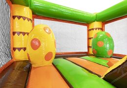 Mini-multiplay-hüpfburg mit dinosauriermotiv und rutsche zu verkaufen. Kaufen sie aufblasbare hüpfburgen mit rutsche für Kinder online bei JB-Hüpfburgen Deutschland