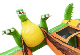 Mini-multiplay-hüpfburg mit dinosaurier-thema und rutsche zu verkaufen. Kaufen sie aufblasbare hüpfburgen mit rutsche für kinder online bei JB-Hüpfburgen Deutschland