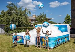 Bubble park mit einem meereswelt-thema für kinder. Kaufen sie aufblasbare hüpfburgen online bei JB-Hüpfburgen Deutschland