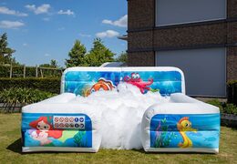 Bubble boarding park hüpfburg mit schaumkran im meereswelt-thema für kinder. Kaufen sie aufblasbare hüpfburgen online bei JB-Hüpfburgen Deutschland