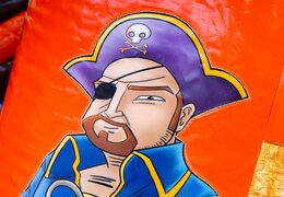 Bestellen sie aufblasbare offene multiplay-hüpfburg mit rutsche im piraten-design für kinder. Kaufen sie hüpfburgen online bei JB-Hüpfburgen Deutschland