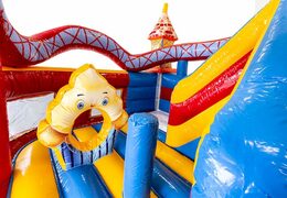 Kaufen sie einen multifunktionalen funcity rollercoaster hüpfburg mit rutsche für kinder. Bestellen sie hüpfburgen online bei JB-Hüpfburgen Deutschland