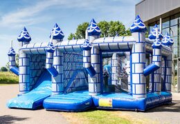 Kaufen sie indoor multiplay castle hüpfburg in einer begrenzten höhe von 2,74 metern und mit rutsche für kinder. Bestellen sie hüpfburgen online bei JB-Hüpfburgen Deutschland