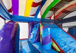 Bestellen sie candyland hüpfburg in einzigartigem design, eine rutsche und 3D-objekten für kinder. Kaufen sie hüpfburgen online bei JB-Hüpfburgen Deutschland