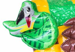 Jungleworld hüpfburg mit rutsche und 3D-objekten für kinder. Kaufen sie hüpfburgen online bei JB-Hüpfburgen Deutschland