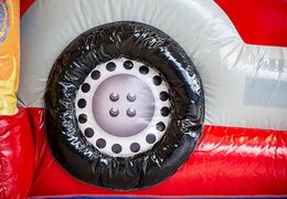 Bestellen sie große aufblasbare indoor-feuerwehr-multiplay-hüpfburg mit rutsche im lego-design für kinder. Kaufen sie hüpfburgen online bei JB-Hüpfburgen Deutschland