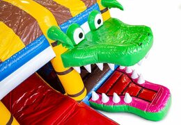 Kaufen sie aufblasbare multiplay-piraten-hüpfburg für den Innenbereich mit rutsche und 3D-objekten für kinder. Bestellen sie hüpfburgen online bei JB-Hüpfburgen Deutschland