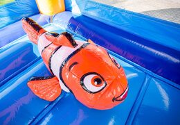 Springburg Maxifun mit Dach und Rutsche im Thema Clownfisch für Kids zu bestellen
