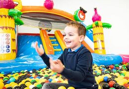 Bestellen sie aufblasbare multiplay-hüpfburg im thema flamingo mit oder ohne badewanne für kinder bei JB-Hüpfburgen Deutschland. Kaufen sie hüpfburgen online bei JB-Hüpfburgen Deutschland