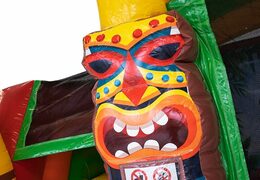 Bestellen sie aufblasbare multiplay-hüpfburg für kinder im hawaii-design für kinder bei JB-Hüpfburgen Deutschland. Kaufen sie hüpfburgen online bei JB-Hüpfburgen Deutschland