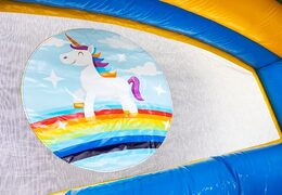 Multiplay splashy slide einhorn hüpfburg für kinder bei JB-Hüpfburgen Deutschland. Bestellen sie hüpfburgen online bei JB-Hüpfburgen Deutschland
