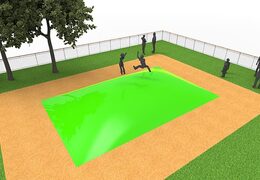 Kaufen sie den aufblasbaren airmountain standard in grün für kinder. Bestellen sie aufblasbare luftberge jetzt online bei JB-Hüpfburgen Deutschland