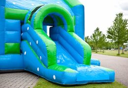 Kaufen sie eine aufblasbare multifun-hüpfburg für kinder mit einem markanten 3D-objekt einer großen schildkröte auf dem dach bei JB-Hüpfburgen Deutschland. Bestellen sie hüpfburgen online bei JB-Hüpfburgen Deutschland