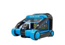 Kaufen Sie einen aufblasbaren interaktiven Schießstand für Kinder in verschiedenen Themen