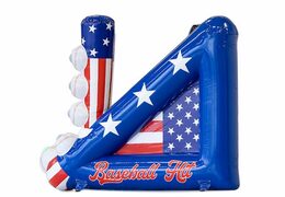  Duits Interactieve opblaasbare baseball indoor game te koop Interaktives aufblasbares Baseball-Indoor-Spiel zum Verkauf