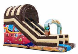 Grosse aufblasbare Piraten Rutsche für Kids online zu bestellen JB Hüpfburgen 